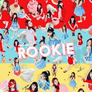 The Rookie album cover in red, blue, and yellow. 