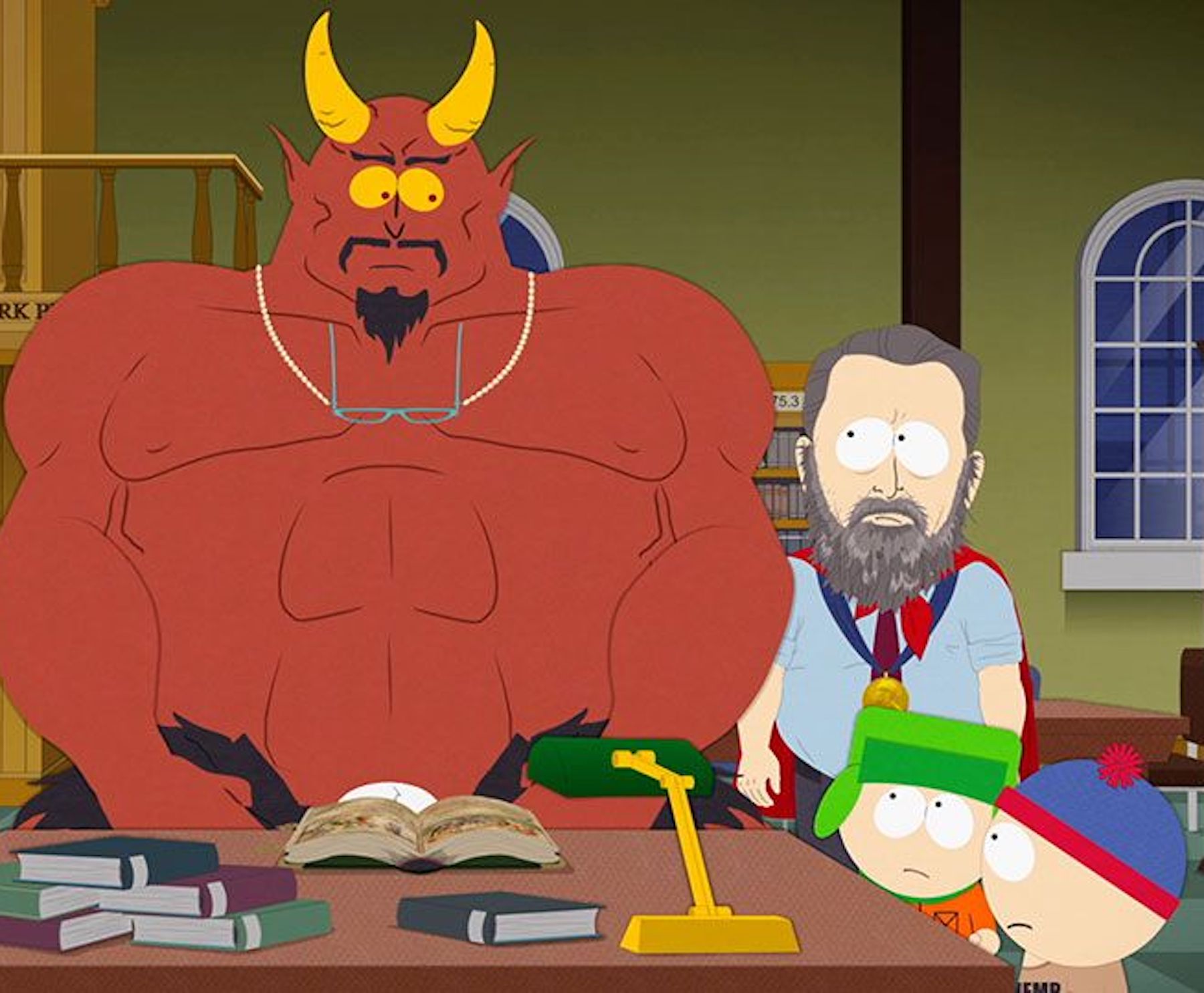 south park satan figure