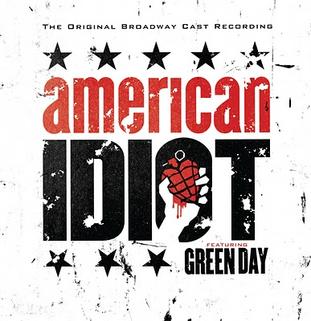 Green Day American Idiot Original Broadway Cast Recording Album Cover Art