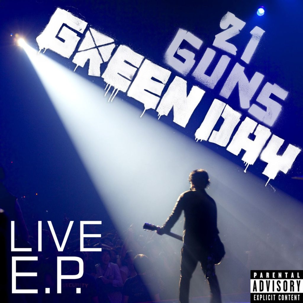 Green Day 21 Guns Live E.P. Album Cover Art