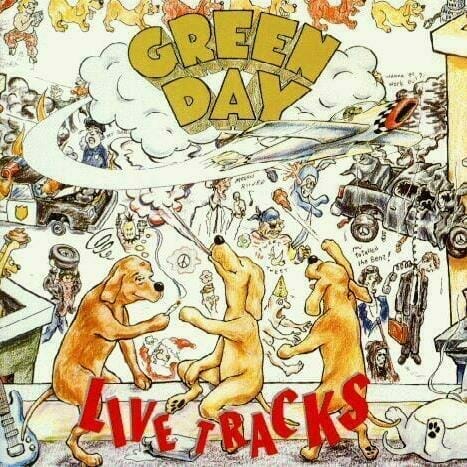 green day live tracks album cover art