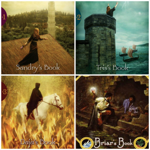 Tamora Pierce's Circle of Magic Book Collection cover art