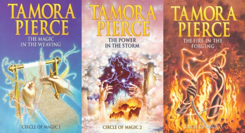 Tamora Pierce's Circle of Magic Appeals Book Collection cover art