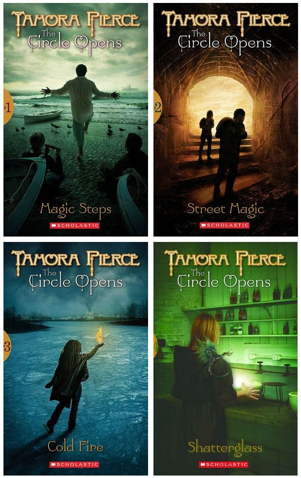 Tamora Pierce's The Circle Opens Book Collection cover art