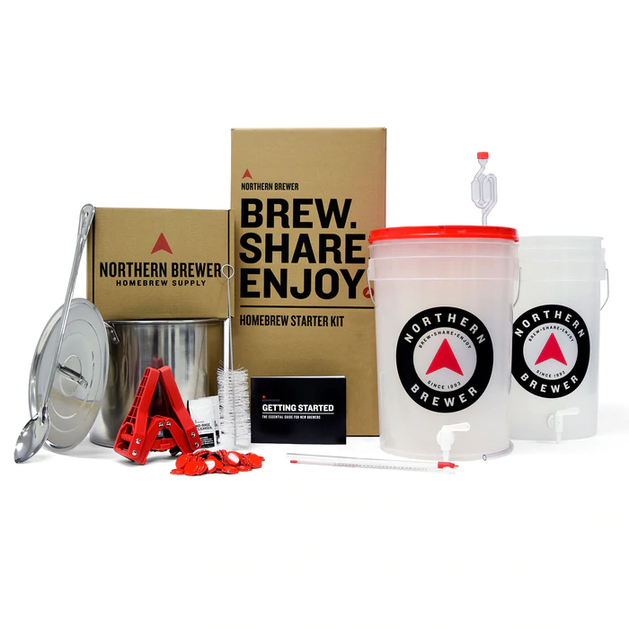 A kit to make your own beer at home brought to you by Northern Brewer.