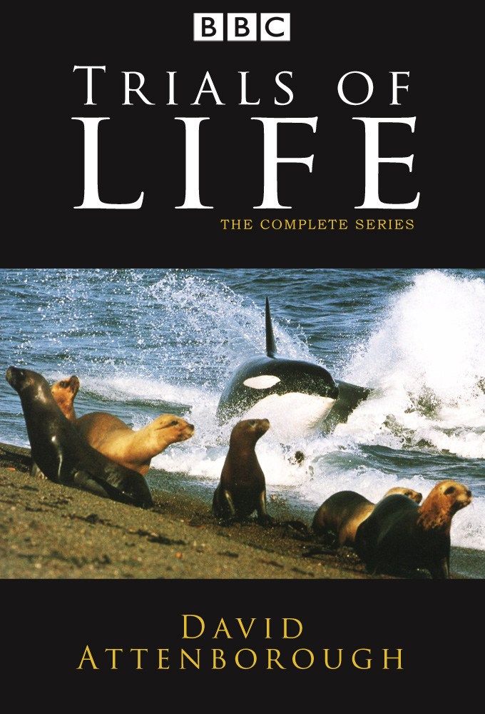 "Trials of Life" with David Attenborough complete series cover
