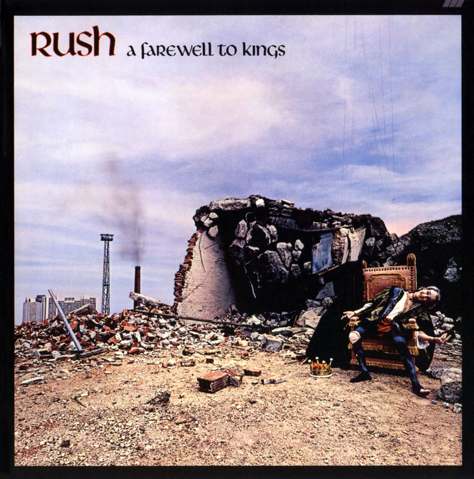"A Farewell to Kings" by Rush album cover