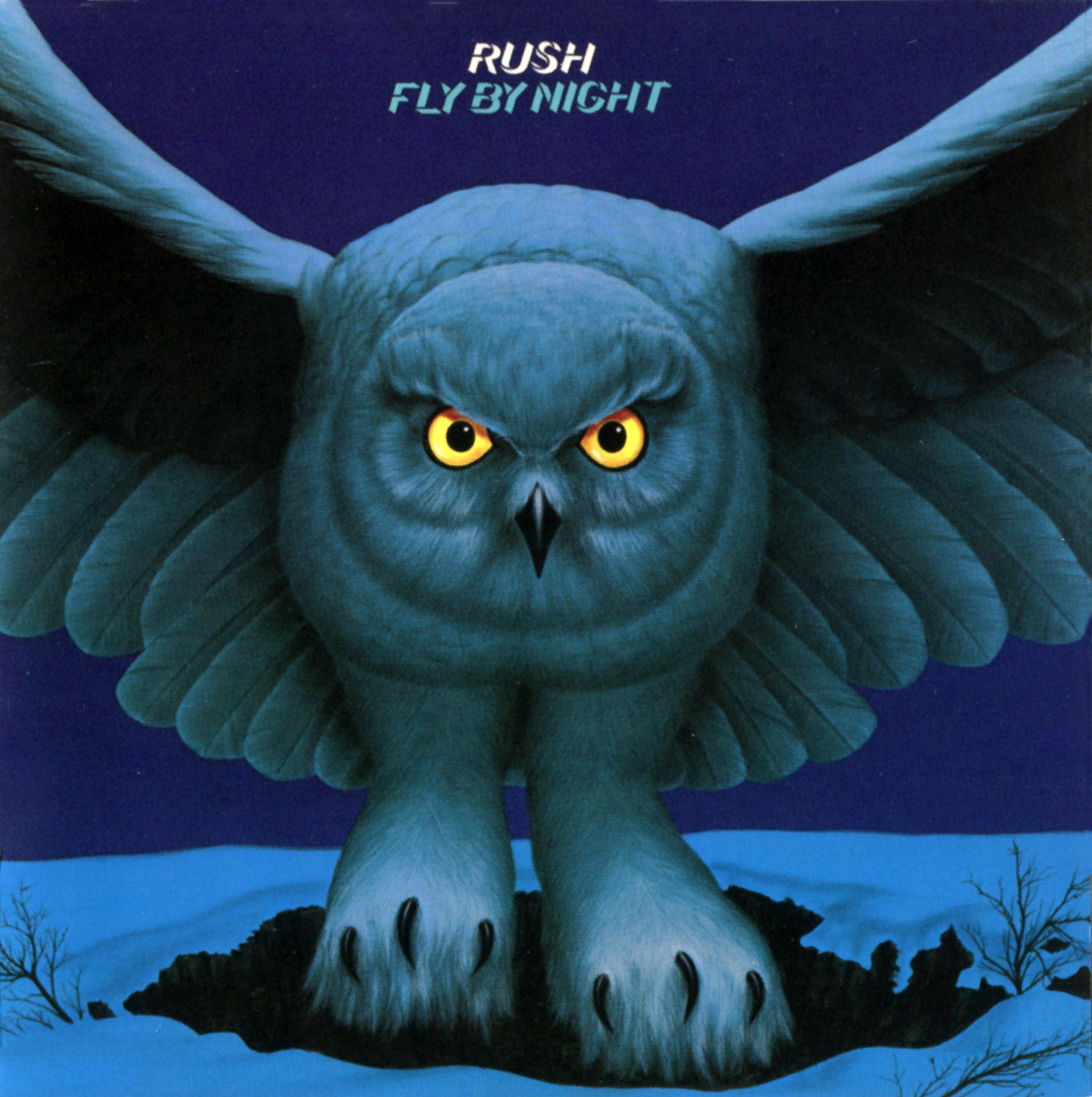 "Fly by Night" by Rush album cover