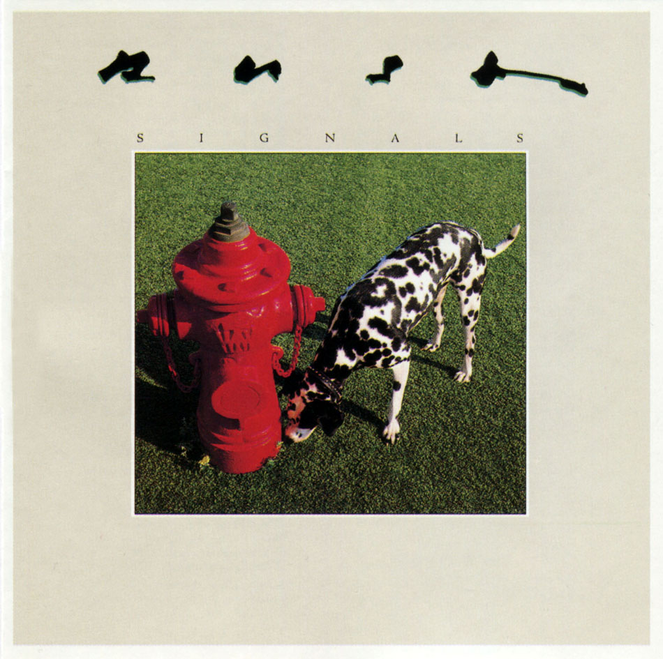 "Signals" by Rush album cover